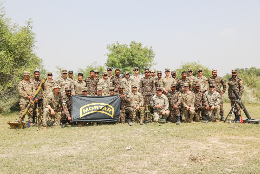 DVIDS - Images - U.S. and Indian Soldiers compete in dry-fire mortar ...