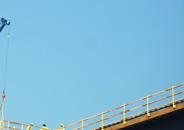 September 2024 construction operations of fiscal year 2022-funded South Barracks Project at Fort McCoy