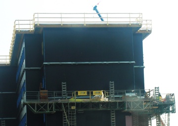 September 2024 construction operations of fiscal year 2022-funded South Barracks Project at Fort McCoy