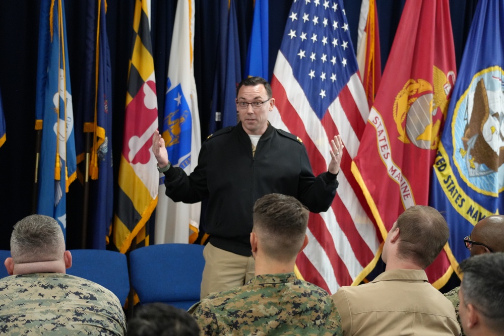 Navy Chief of Chaplains and Senior Enlisted Leader visit Naval Station Newport