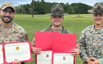 Charleston Airman makes Lowcountry history, competes with USMC