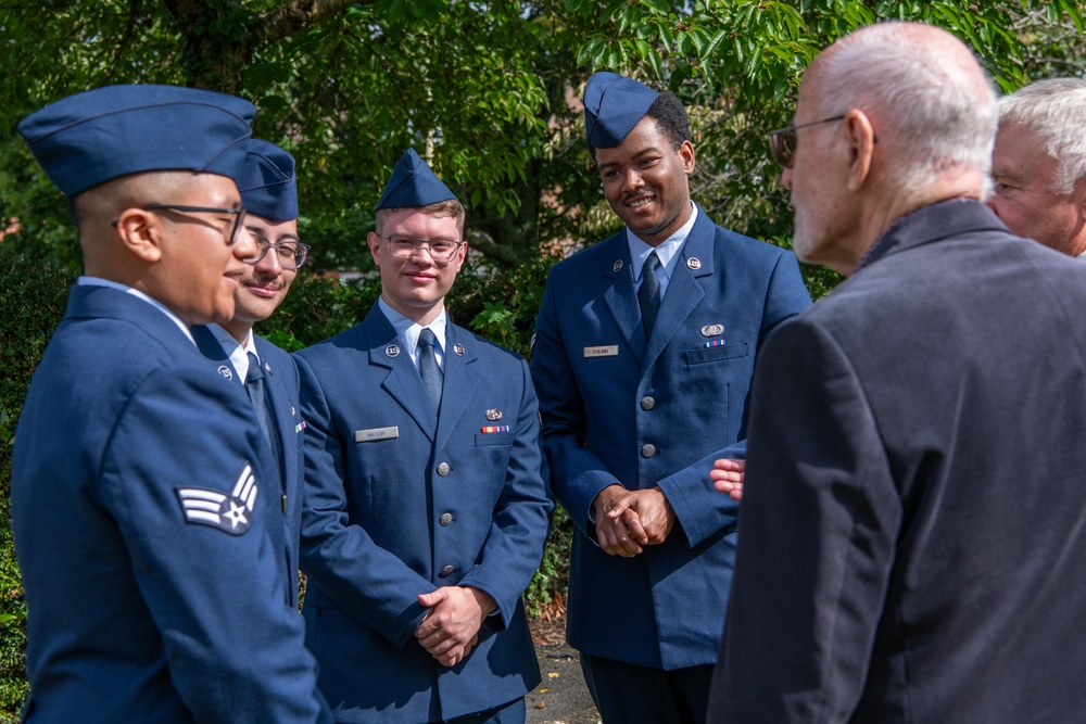 Pathfinders support Battle of Britain remembrance ceremony