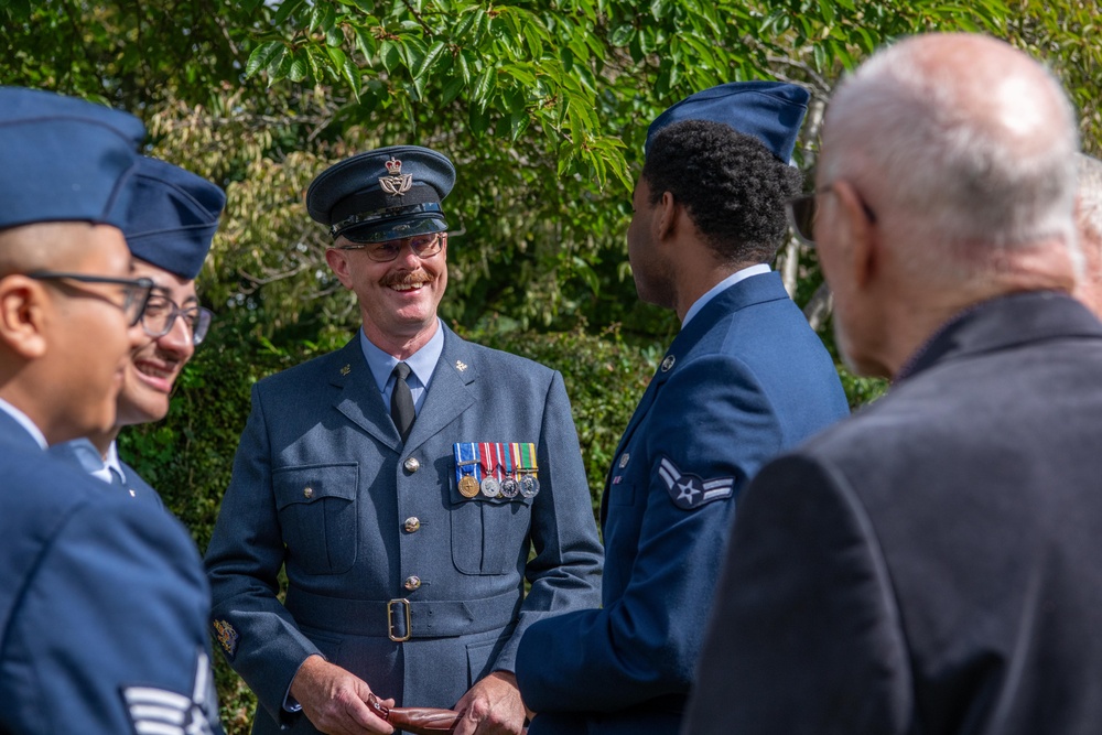 Pathfinders support Battle of Britain remembrance ceremony