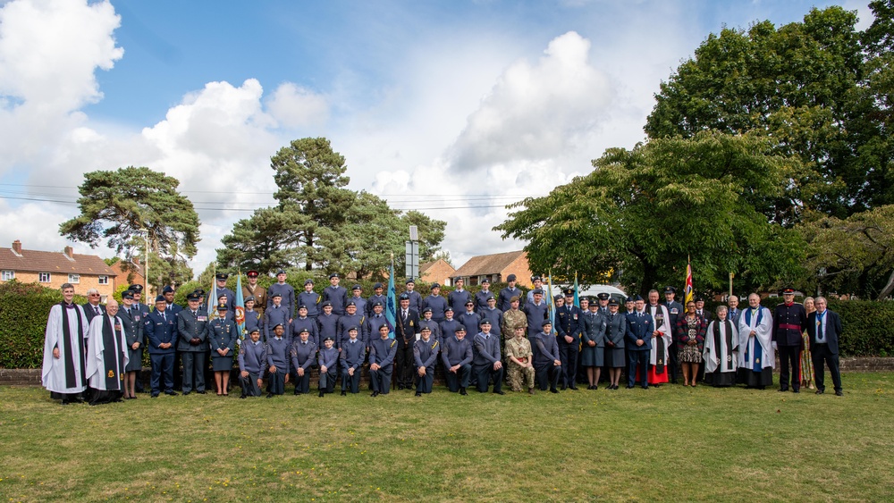 Pathfinders support Battle of Britain remembrance ceremony