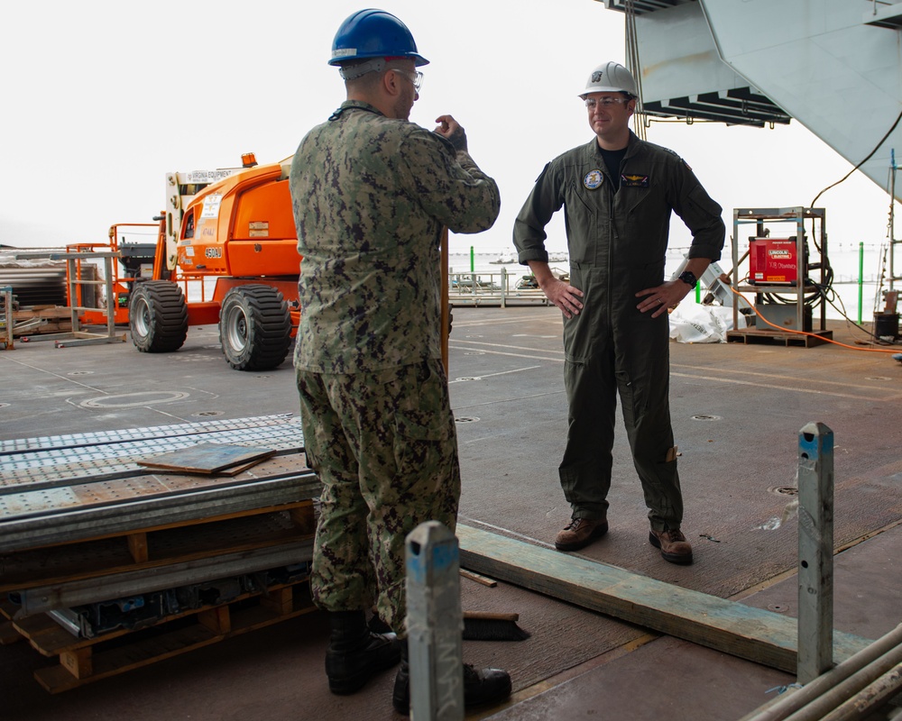 Stennis Sailors Review Maintenance