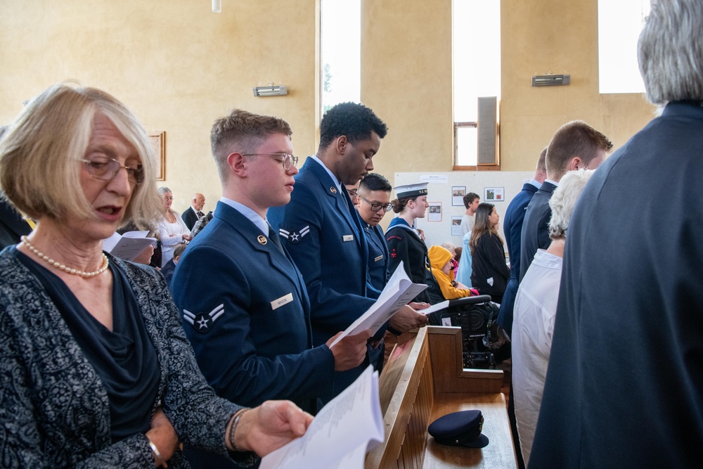 Pathfinders support Battle of Britain remembrance ceremony