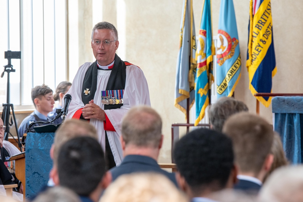 Pathfinders support Battle of Britain remembrance ceremony