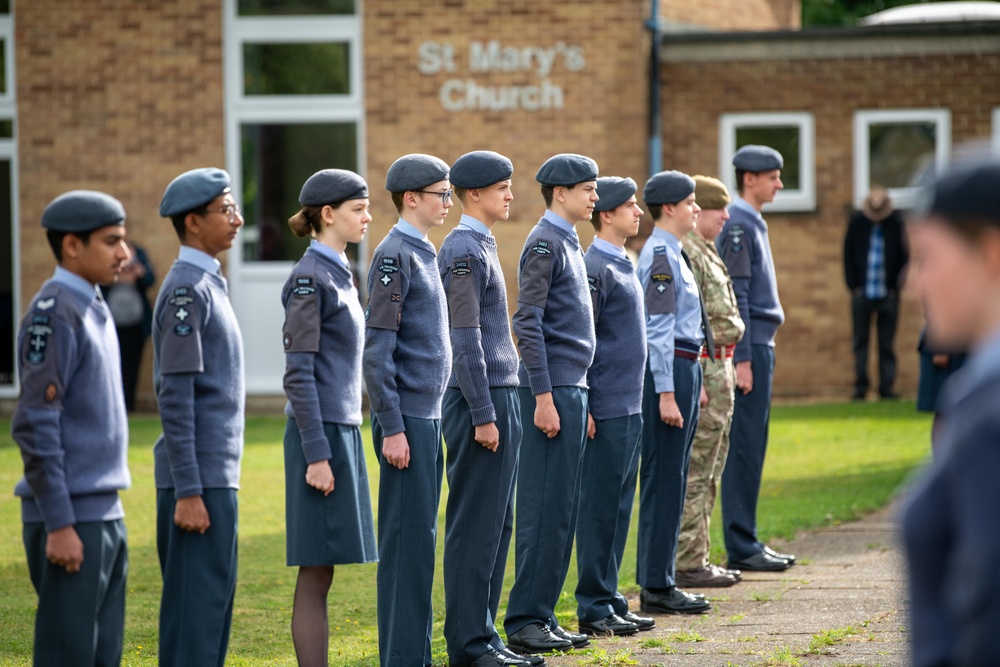 Pathfinders support Battle of Britain remembrance ceremony