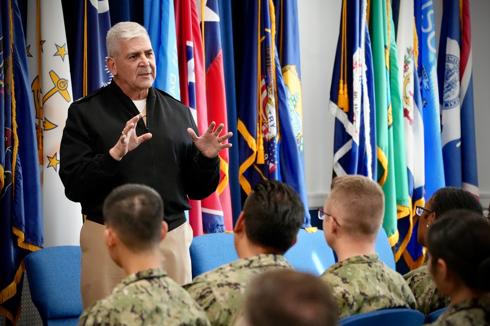 Navy Chief of Chaplains and Senior Enlisted Leader visit Naval Station Newport