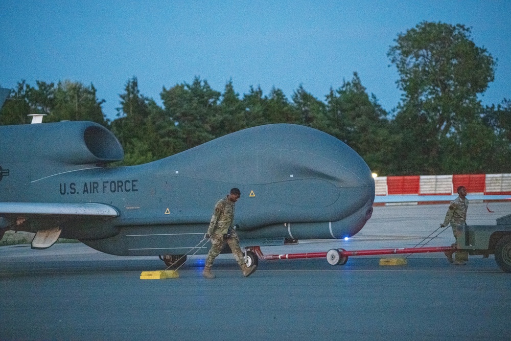 501st CSW supports first RQ-4B deployment in England