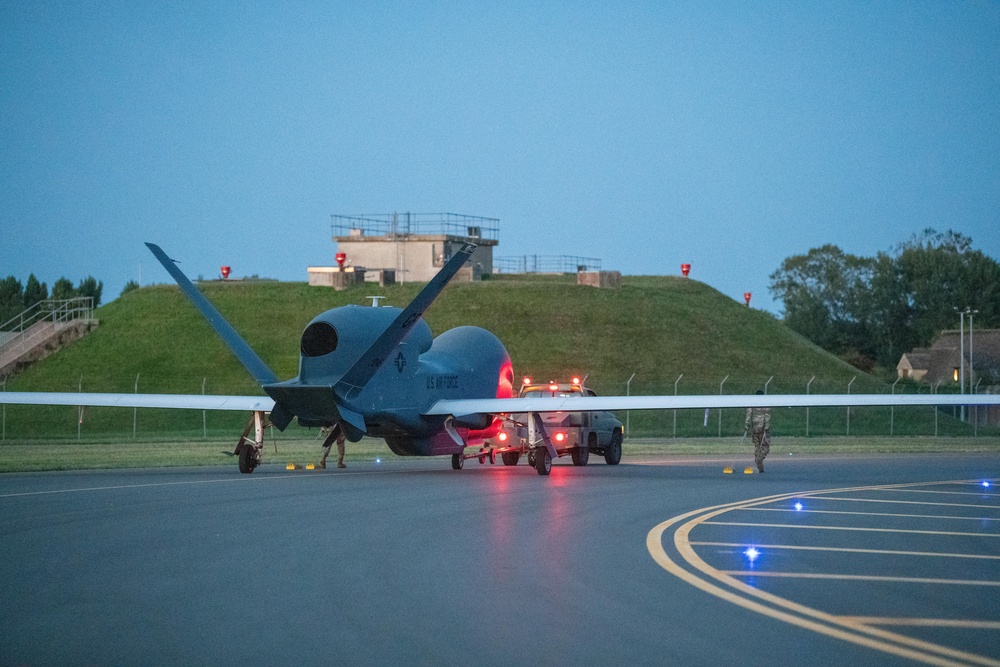 501st CSW supports first RQ-4B deployment in England