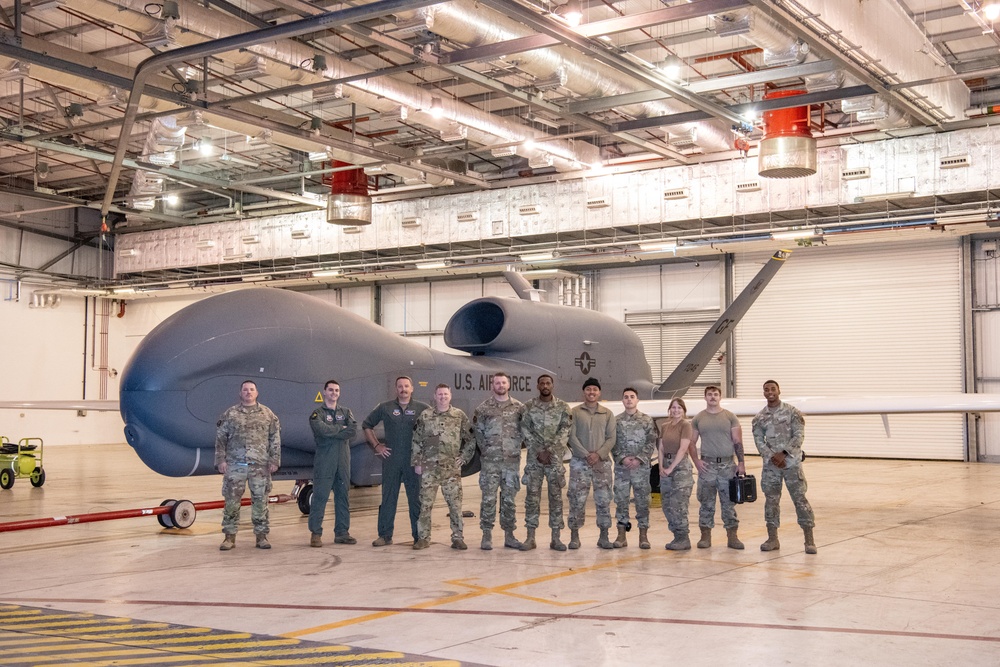 501st CSW supports first RQ-4B deployment in England