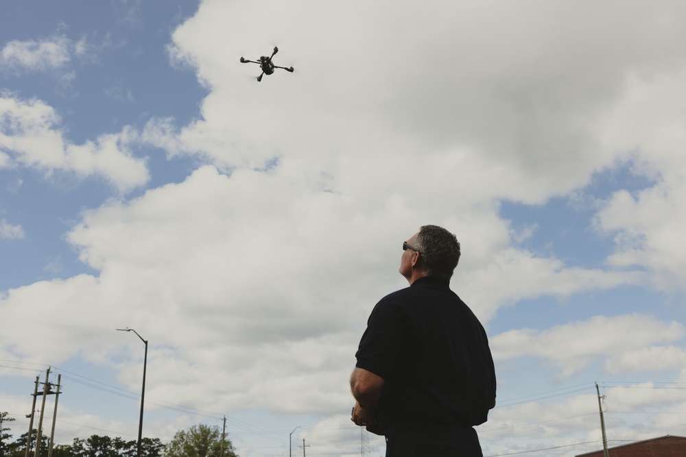 Sky Scouts of FESD – FF Ackley of Camp Geiger’s Fire Station 6