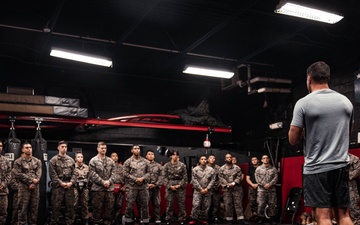 Former UFC Competitor Visits Marine Corps Base Quantico to Teach Service Members Martial Arts Techniques