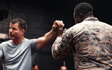 Former UFC Competitor Visits Marine Corps Base Quantico to Teach Service Members Martial Arts Techniques