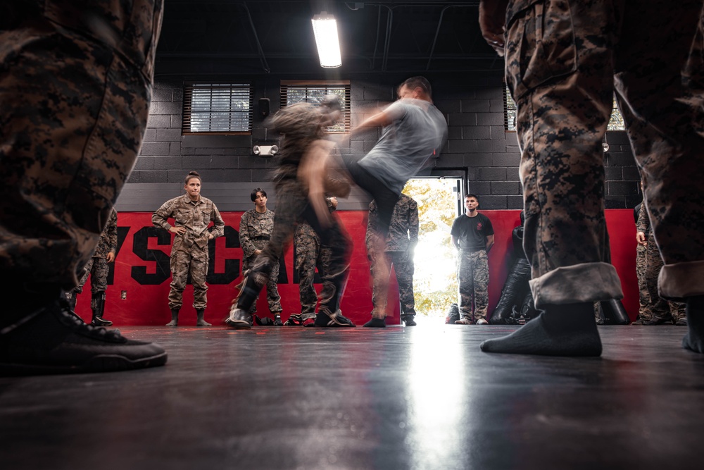 Former UFC Competitor Visits Marine Corps Base Quantico to Teach Service Members Martial Arts Techniques