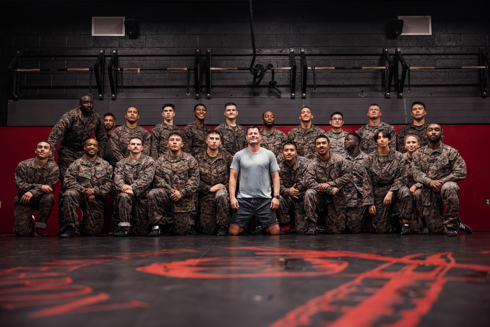 Former UFC Competitor Visits Marine Corps Base Quantico to Teach Service Members Martial Arts Techniques