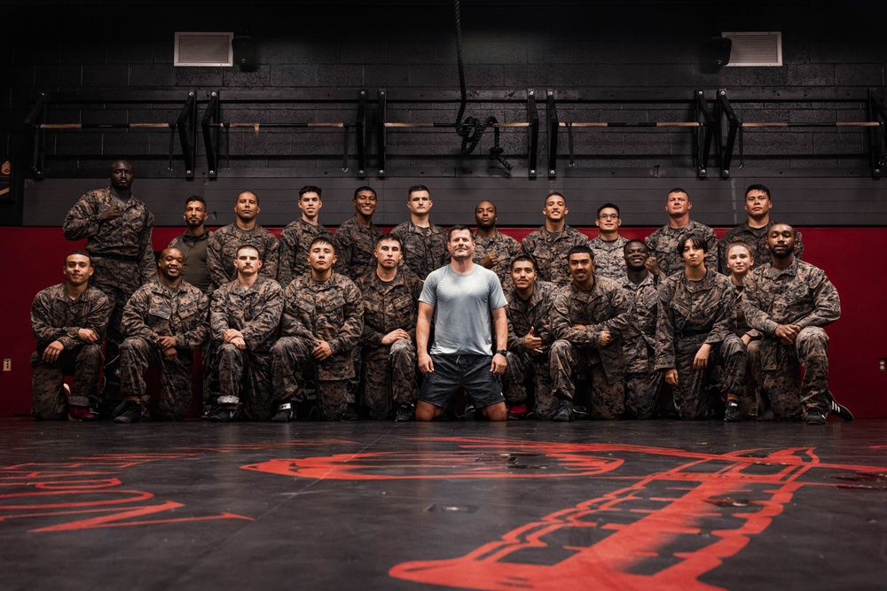 Former UFC Competitor Visits Marine Corps Base Quantico to Teach Service Members Martial Arts Techniques