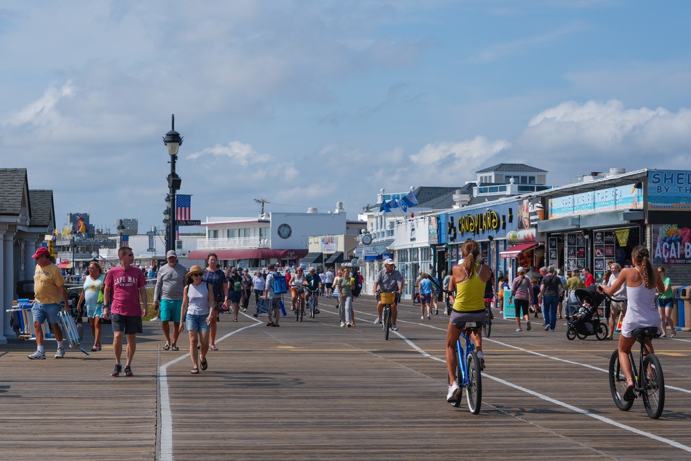 177th Fighter Wing Participates in Ocean City Boardwalk Aerobatics Airshow