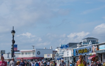 177th Fighter Wing Participates in Ocean City Boardwalk Aerobatics Airshow