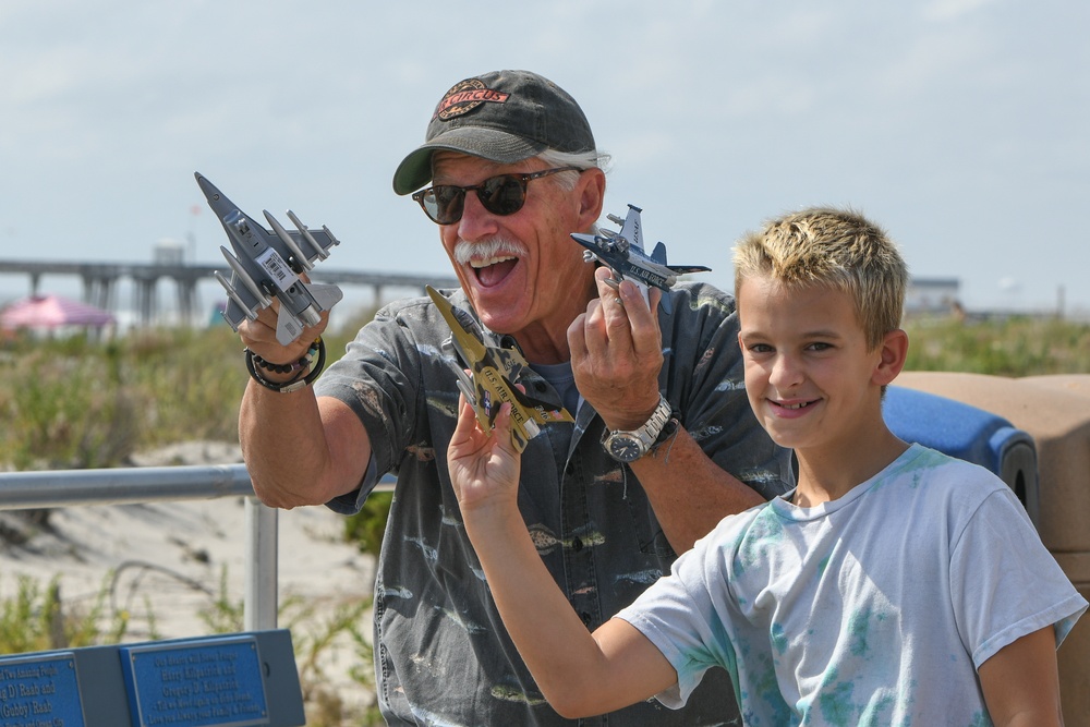 177th Fighter Wing Participates in Ocean City Boardwalk Aerobatics Airshow