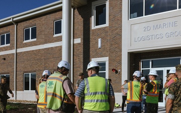 New 2nd Marine Logistics Group Headquarters Building Completed at Camp Lejeune