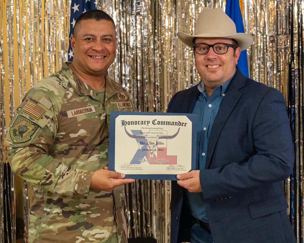 Honorary Commander Induction Ceremony