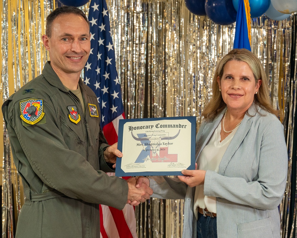Honorary Commander Induction Ceremony