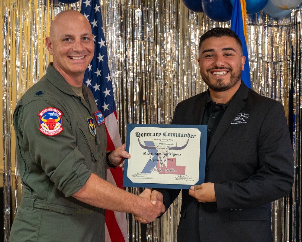 Honorary Commander Induction Ceremony