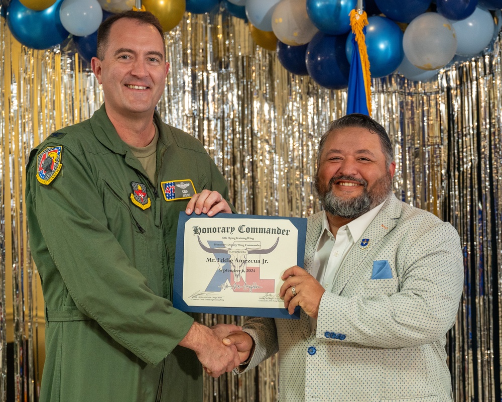 Honorary Commander Induction Ceremony