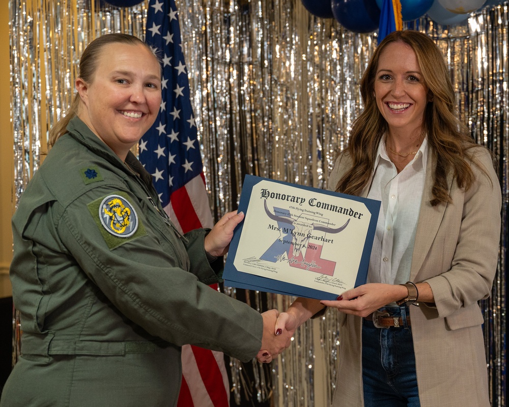 Honorary Commander Induction Ceremony