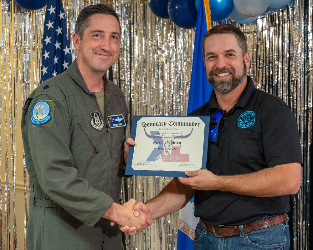 Honorary Commander Induction Ceremony