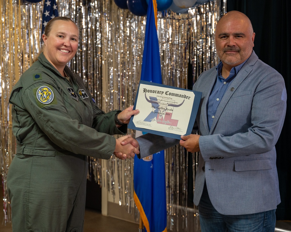 Honorary Commander Induction Ceremony
