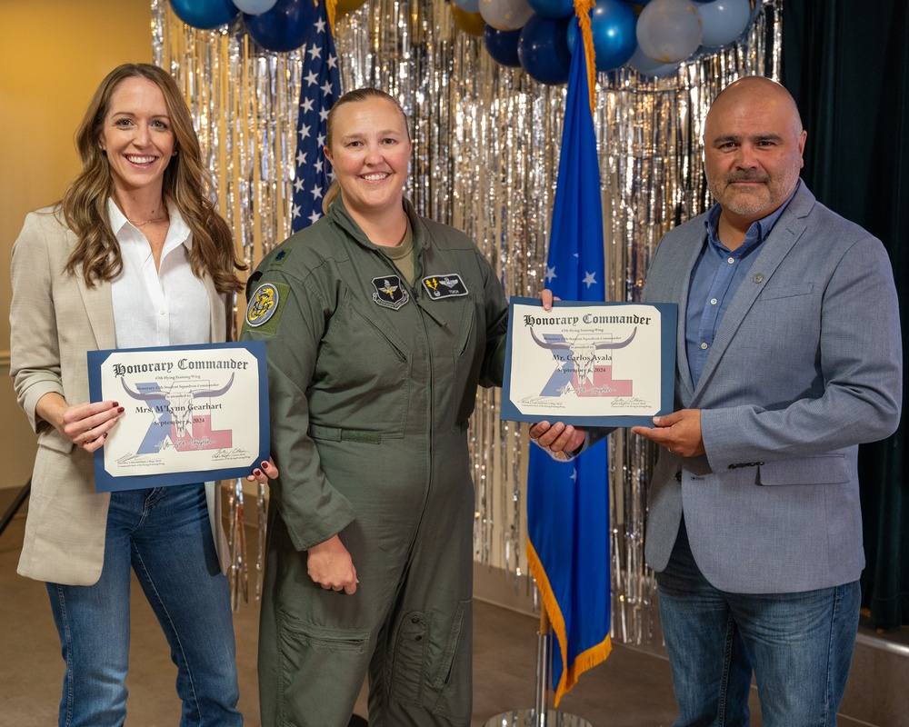Honorary Commander Induction Ceremony
