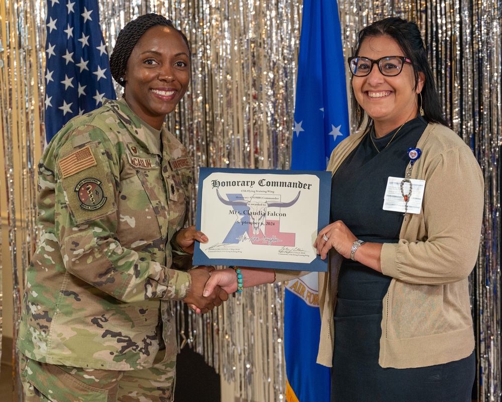 Honorary Commander Induction Ceremony