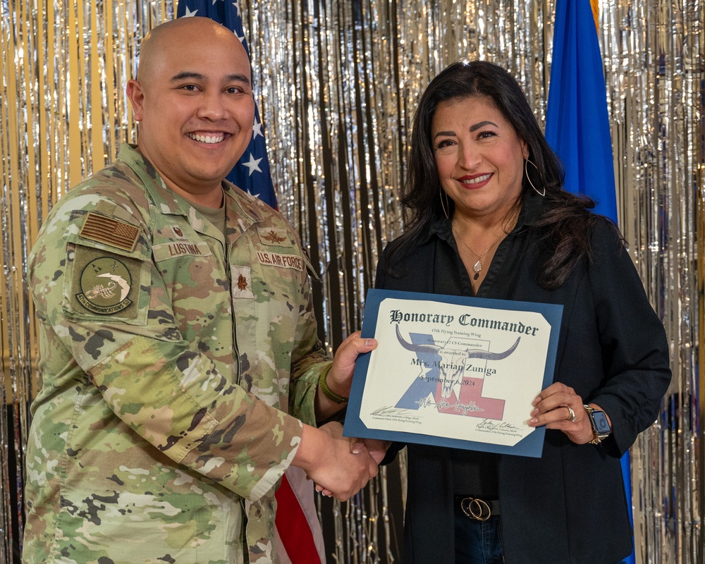 Honorary Commander Induction Ceremony