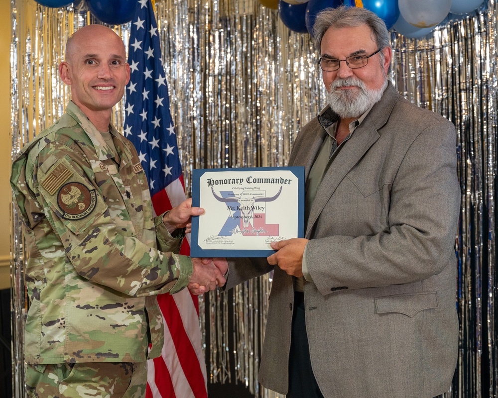 Honorary Commander Induction Ceremony