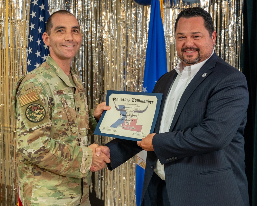 Honorary Commander Induction Ceremony