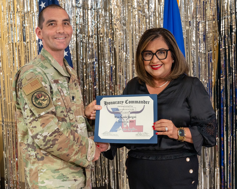 Honorary Commander Induction Ceremony