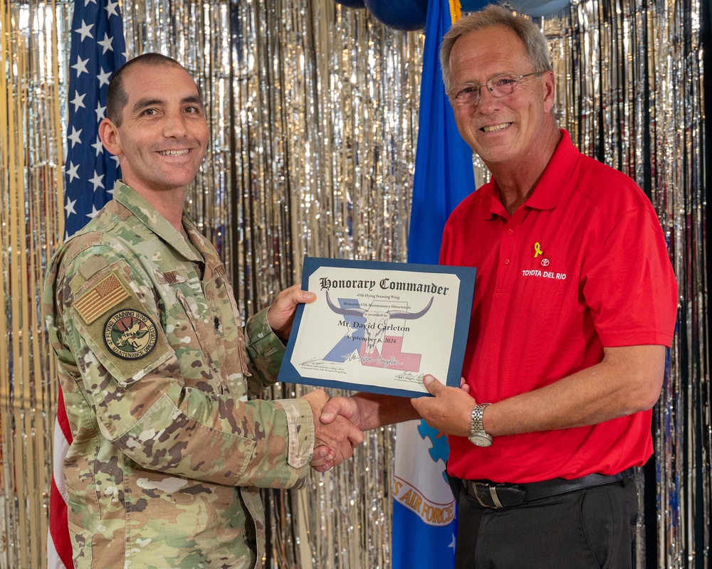 Honorary Commander Induction Ceremony
