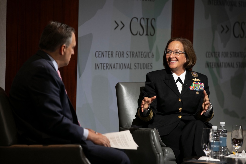 CNO Discusses NAVPLAN at CSIS