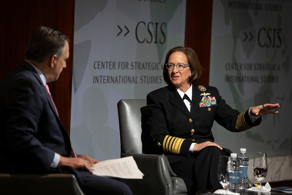 CNO Discusses NAVPLAN at CSIS