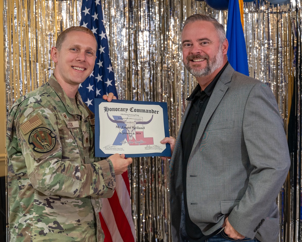 Honorary Commander Induction Ceremony