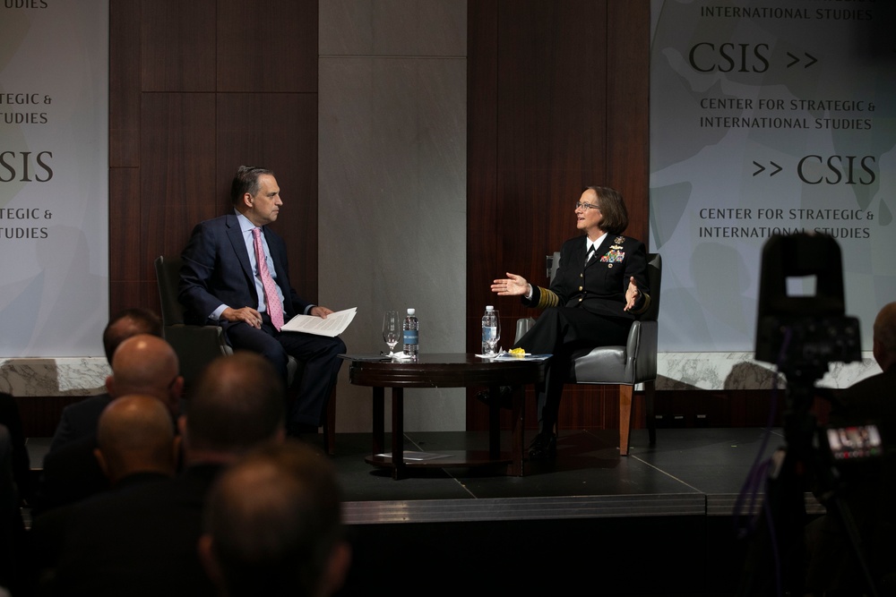CNO Discusses NAVPLAN at CSIS