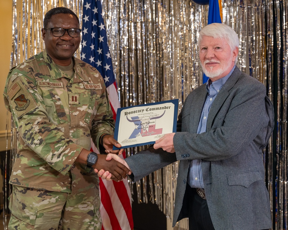 Honorary Commander Induction Ceremony