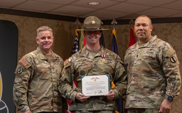 Competitors earn the coveted title of Drill Sergeant of the Year