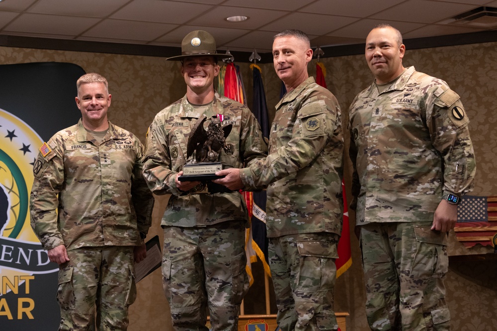 Competitors earn the coveted title of Drill Sergeant of the Year