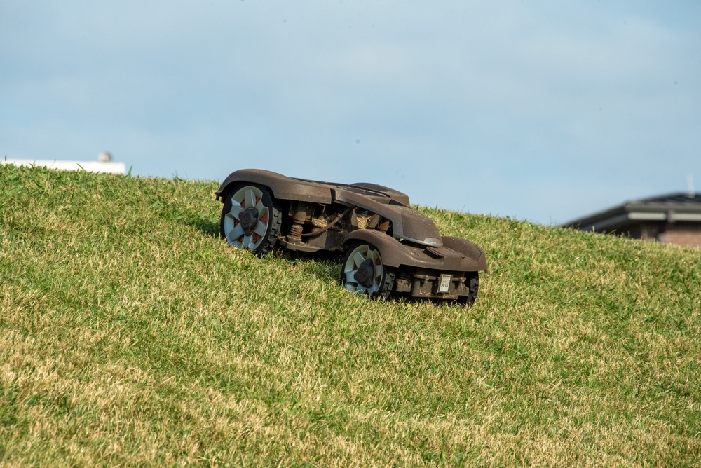 McGhee Tyson ANGB Embraces Cutting-Edge Technology with New Robotic Mower