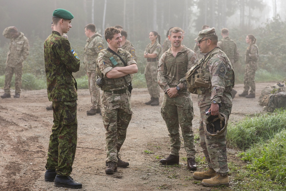 4-133 Field Artillery Regiment conducts multinational HIMARS Live Fire Exercise near Tapa, Estonia