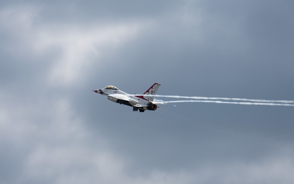 USAFADS perform at the Sound of Speed Airshow 2024